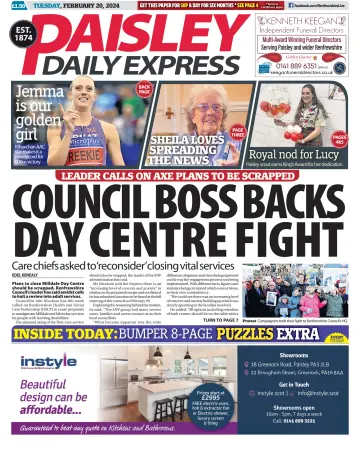 Paisley Daily Express - 20 Feb 2024