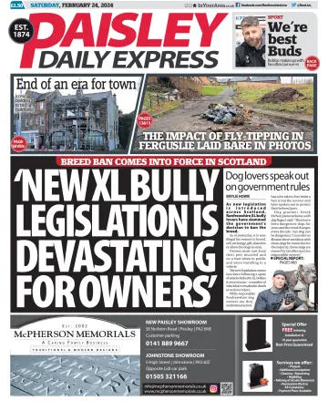 Paisley Daily Express - 24 Feb 2024