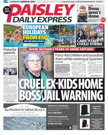 Paisley Daily Express - 2 Mar 2024