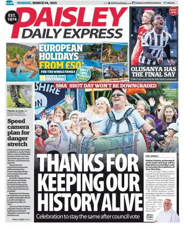 Paisley Daily Express - 4 Mar 2024