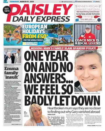 Paisley Daily Express - 7 Mar 2024