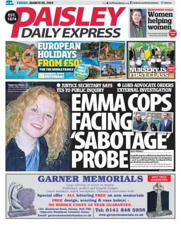 Paisley Daily Express - 8 Mar 2024