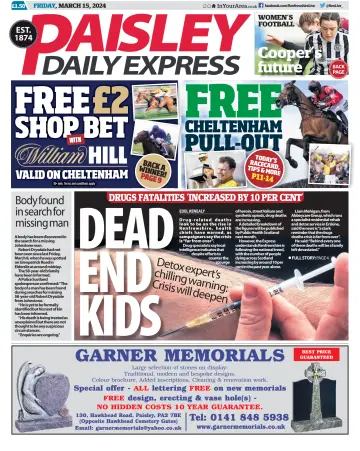 Paisley Daily Express - 15 Mar 2024
