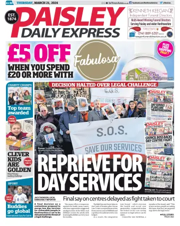 Paisley Daily Express - 21 Mar 2024