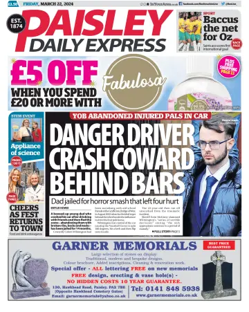 Paisley Daily Express - 22 Mar 2024