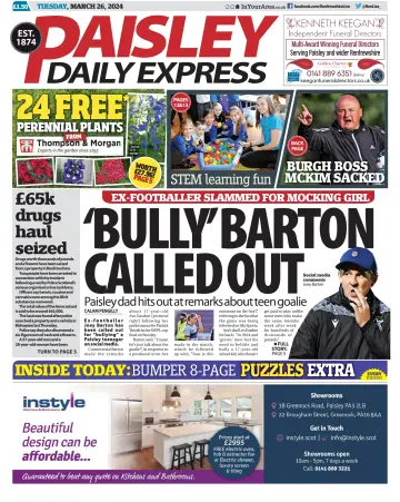Paisley Daily Express - 26 Mar 2024