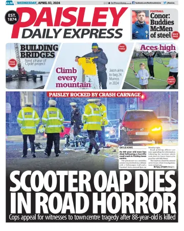 Paisley Daily Express - 03 apr 2024