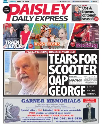 Paisley Daily Express - 05 4월 2024