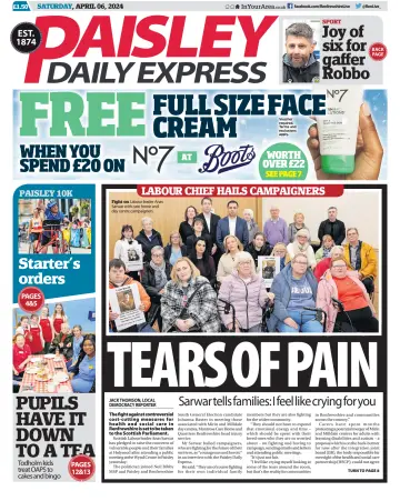 Paisley Daily Express - 6 Aib 2024