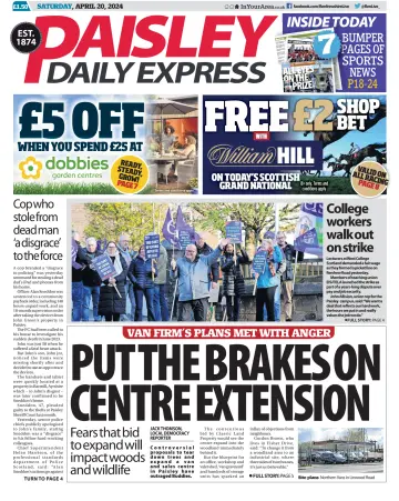 Paisley Daily Express - 20 Aib 2024