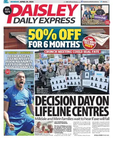 Paisley Daily Express - 29 Apr 2024