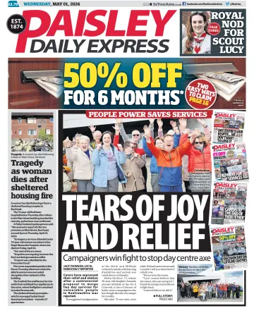 Paisley Daily Express - 01 maio 2024