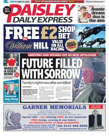Paisley Daily Express - 10 Mai 2024