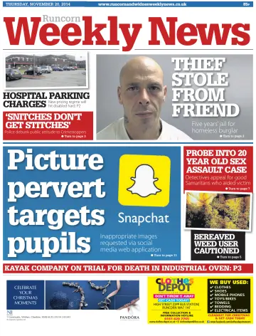 Runcorn & Widnes Weekly News - 20 Nov 2014