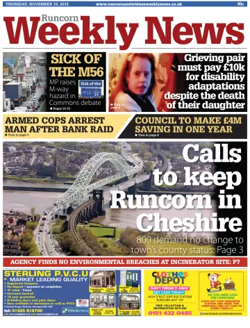 Runcorn & Widnes Weekly News - 19 Nov 2015