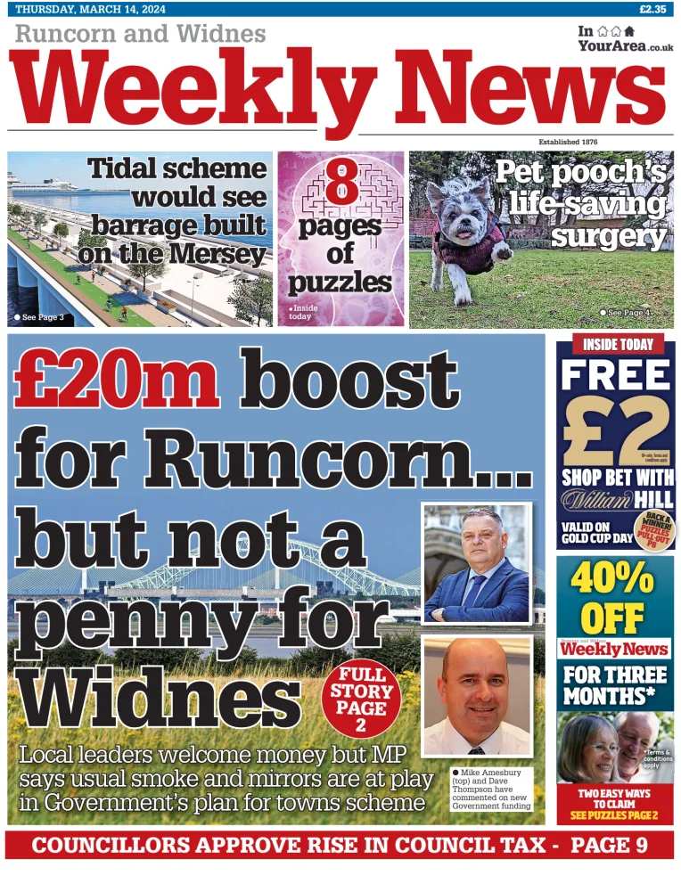 Runcorn & Widnes Weekly News