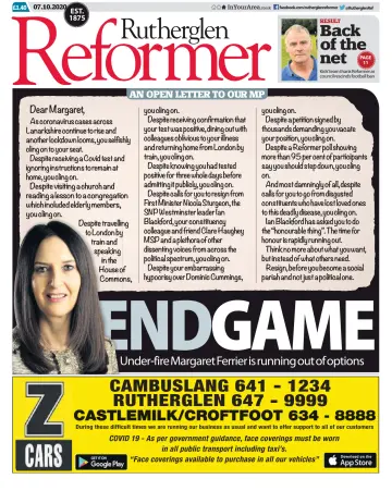 Rutherglen Reformer - 7 Oct 2020