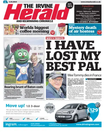 The Irvine Herald and Kilwinning Chronicle - 3 Oct 2014