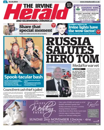 The Irvine Herald and Kilwinning Chronicle - 31 Oct 2014
