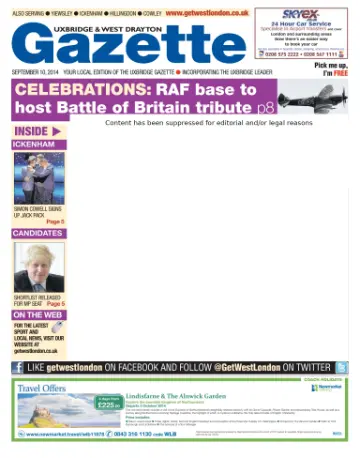 Uxbridge Gazette - 10 Sep 2014