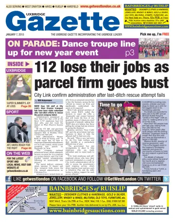 Uxbridge Gazette - 7 Jan 2015