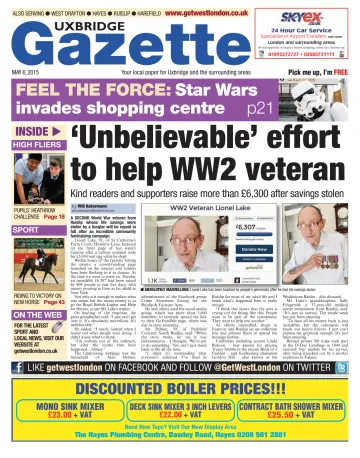 Uxbridge Gazette - 6 May 2015