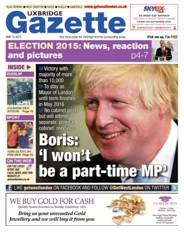 Uxbridge Gazette - 13 May 2015