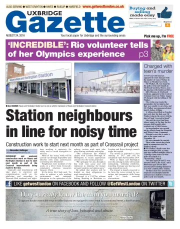 Uxbridge Gazette - 24 Aug 2016