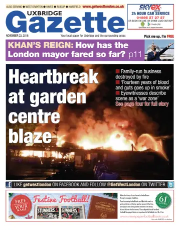 Uxbridge Gazette - 23 Nov 2016