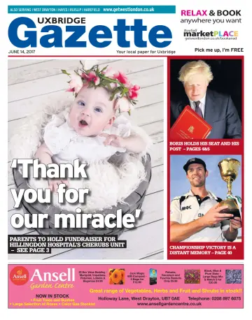 Uxbridge Gazette - 14 Jun 2017