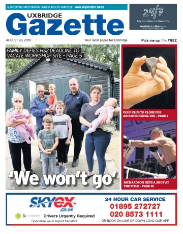 Uxbridge Gazette - 28 Aug 2019