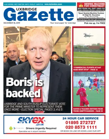 Uxbridge Gazette - 18 Dec 2019