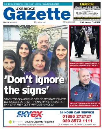Uxbridge Gazette - 18 Mar 2020
