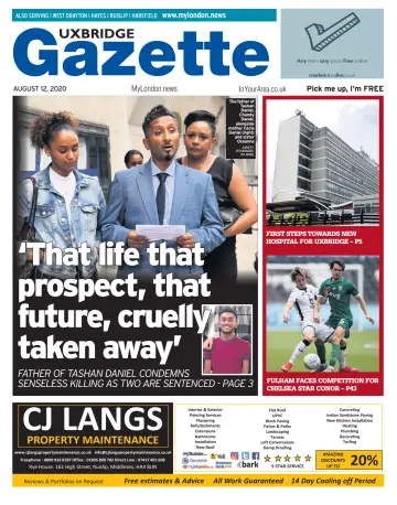 Uxbridge Gazette - 12 Aug 2020