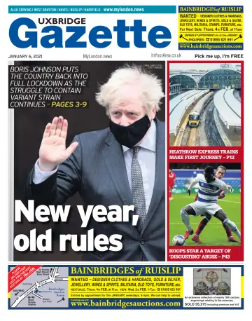 Uxbridge Gazette - 6 Jan 2021