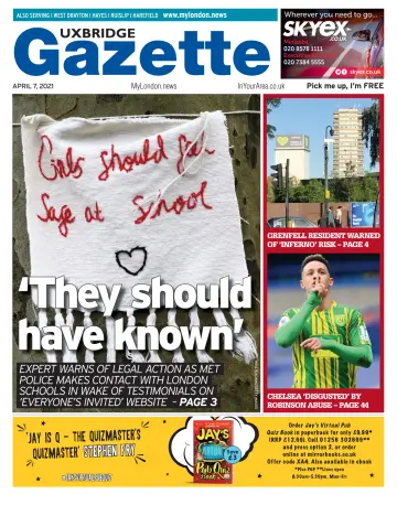 Uxbridge Gazette - 7 Apr 2021