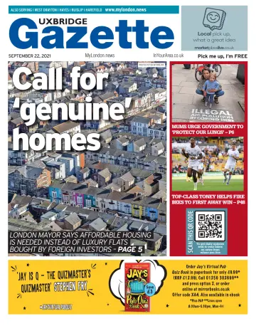 Uxbridge Gazette - 22 Sep 2021