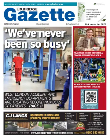 Uxbridge Gazette - 27 Oct 2021