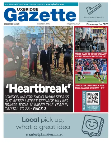 Uxbridge Gazette - 1 Dec 2021