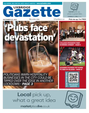 Uxbridge Gazette - 22 Dec 2021