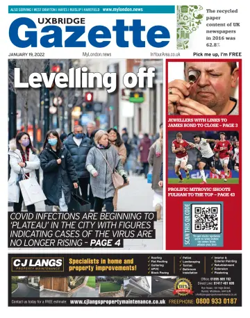 Uxbridge Gazette - 19 Jan 2022