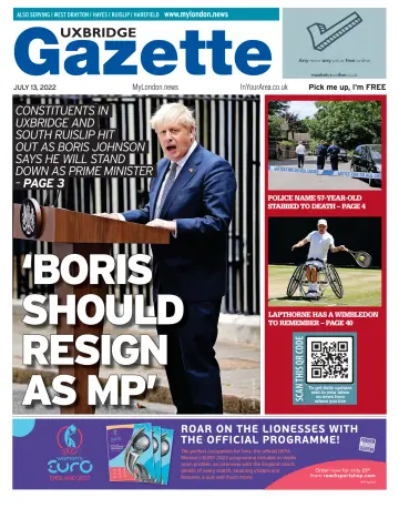 Uxbridge Gazette - 13 Jul 2022