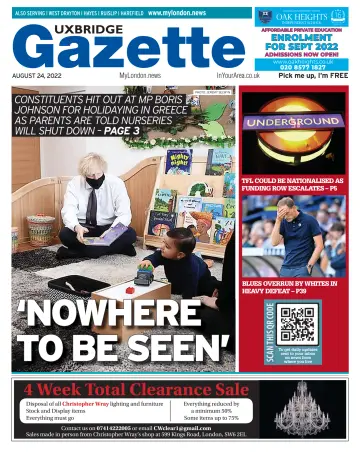 Uxbridge Gazette - 24 Aug 2022