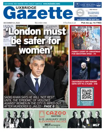 Uxbridge Gazette - 21 Dec 2022