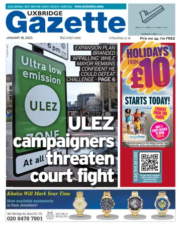 Uxbridge Gazette - 18 Jan 2023