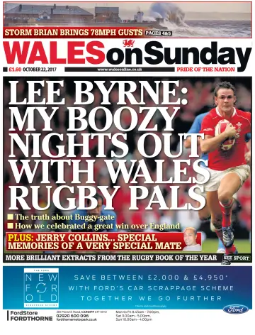 Wales On Sunday - 22 十月 2017