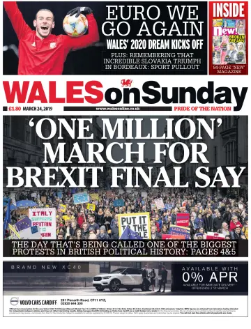 Wales On Sunday - 24 Mar 2019
