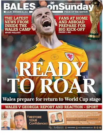Wales On Sunday - 20 十一月 2022