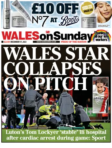 Wales On Sunday - 17 Dez. 2023