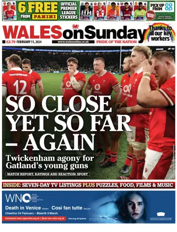Wales On Sunday - 11 févr. 2024